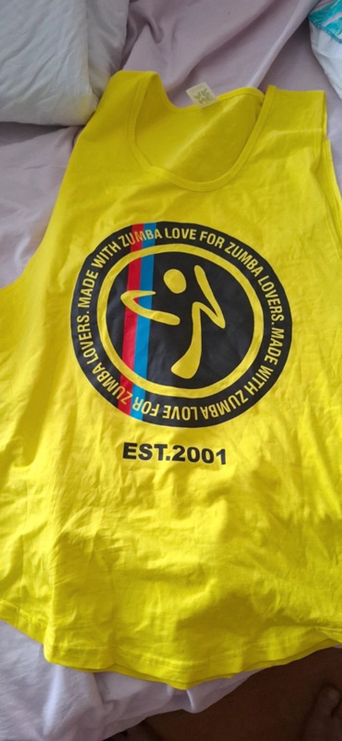 Débardeur Zumba jeune taille XL - photo numéro 4