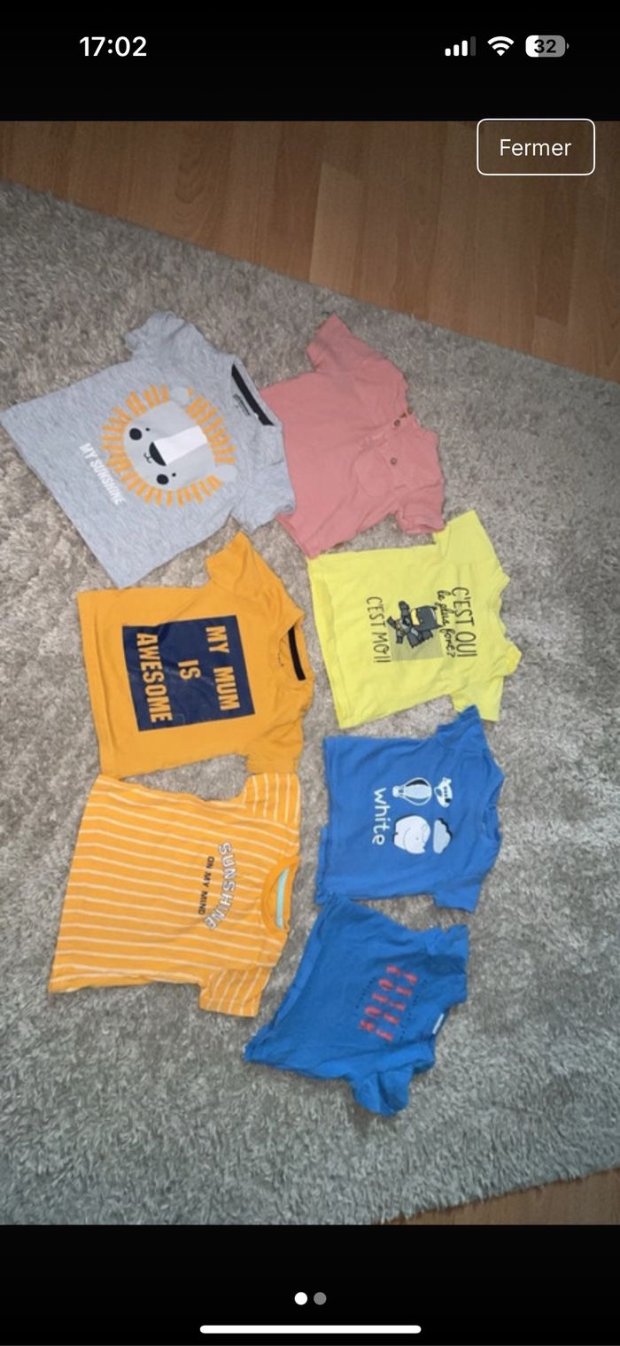 Lot de thee shirt - photo numéro 2