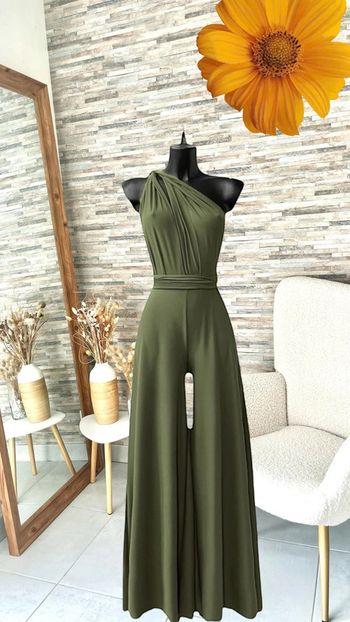 Combi kaki glamour plusieurs positions