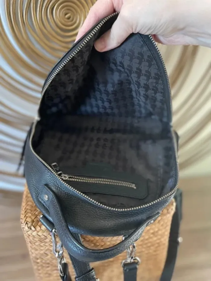 Sac à dos en cuir Karl Lagerfeld - photo numéro 3