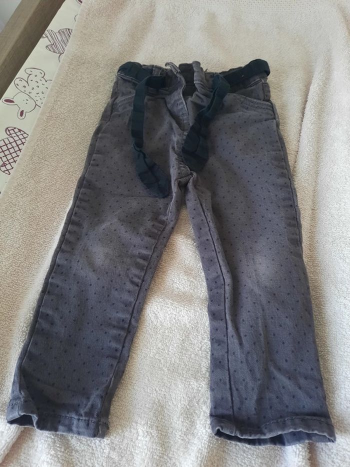 Pantalon fille 24 mois