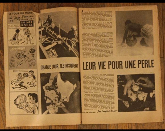 Ancien journal Francs jeux Fille N°201 1954 vintage - photo numéro 2