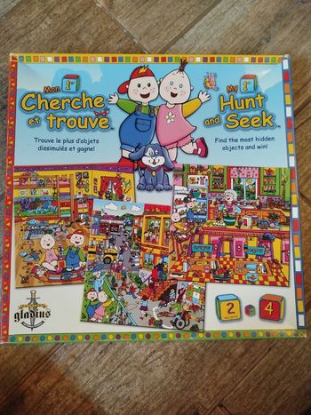 Jeu éducatif, Mon 1er Cherche et trouve, éditions Gladins, BEG