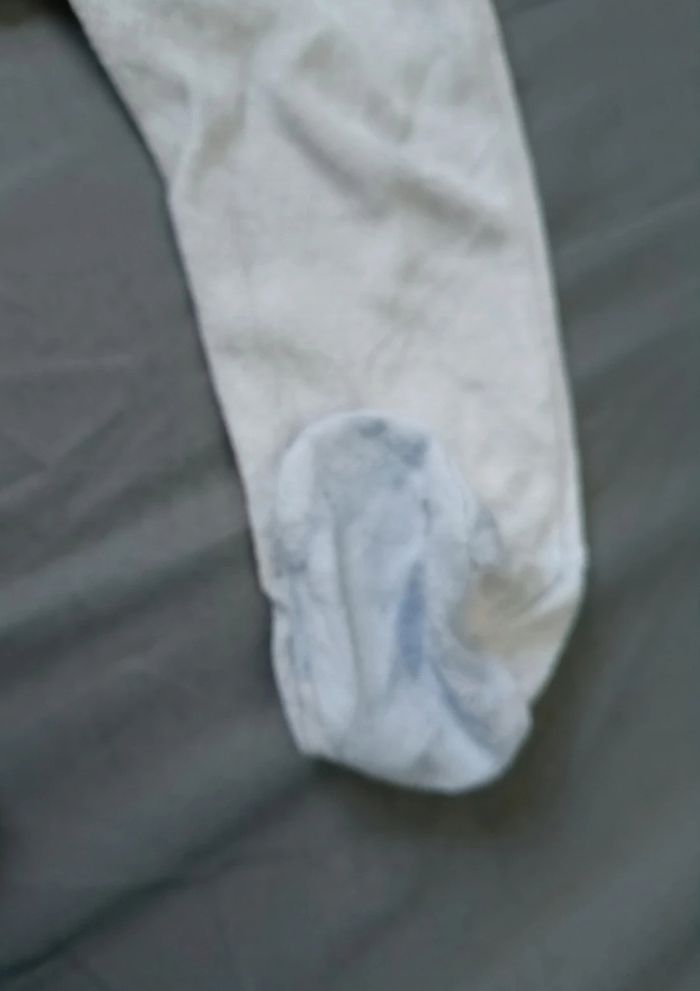 Dors bien bleu clair en velours - photo numéro 6