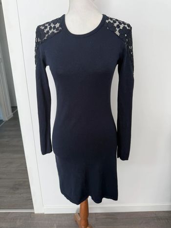 Robe dentelle marine Atmosphère 38 ou M