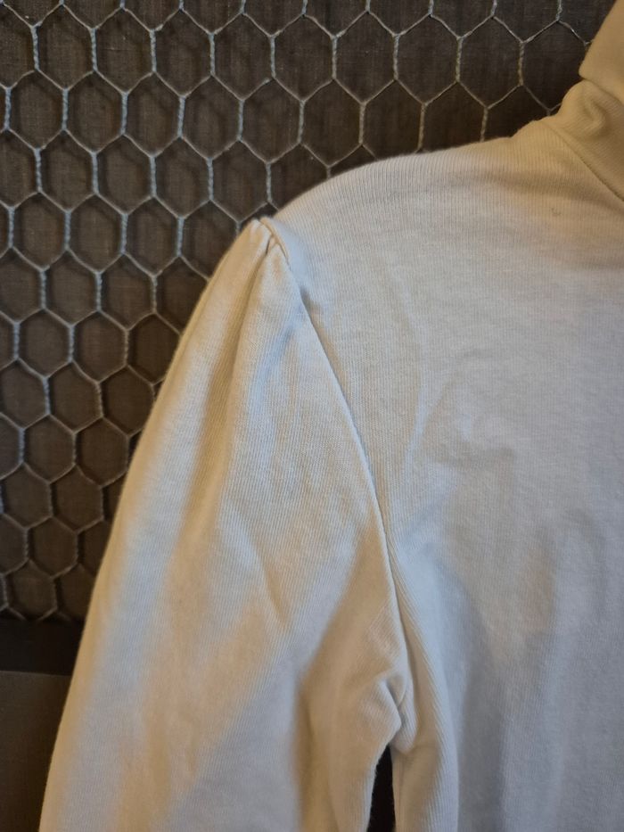 Sous-pull col roulé blanc t. 3 ans Tape à l'œil - photo numéro 2