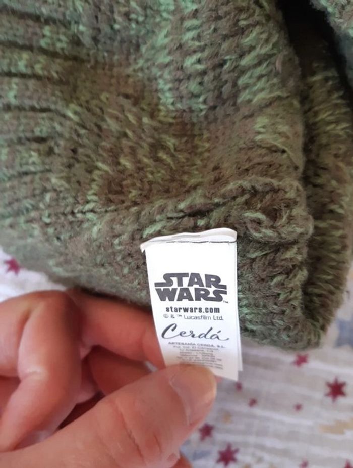 Bonnet laine Grogu Star Wars Mandalorian Cerda Kaki taille unique - photo numéro 4