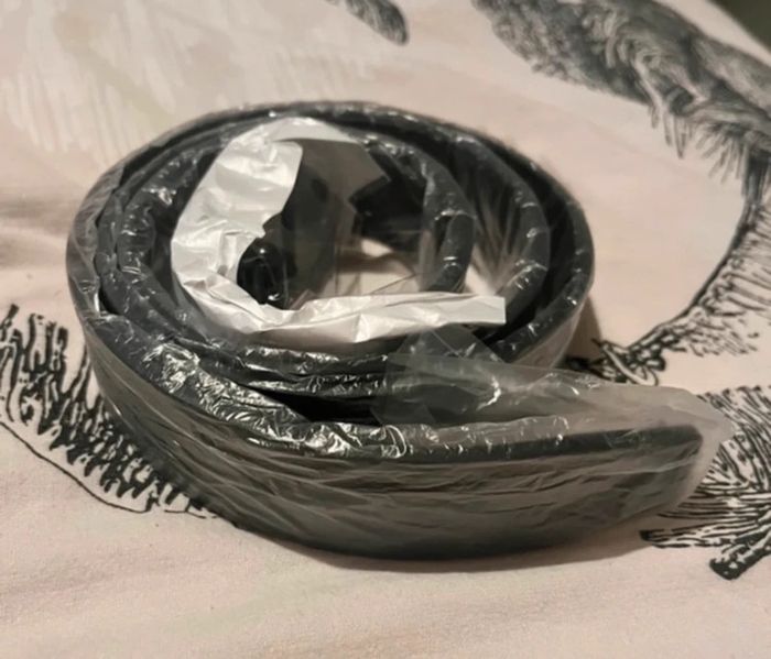 Ceinture Homme Noire Taille 120 Neuve - photo numéro 4