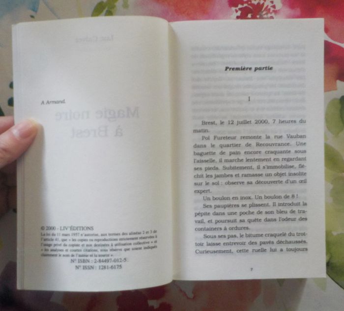 Magie noire à Brest de Luc Calvez Ed. Liv'Poche Policier - photo numéro 5