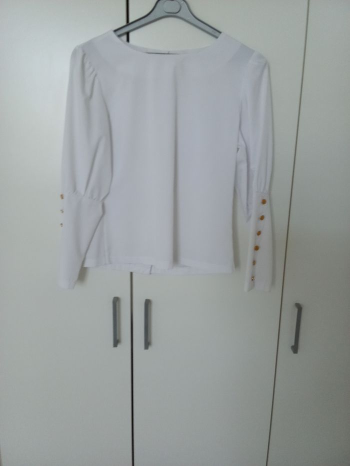 Chemisier femme  blanc