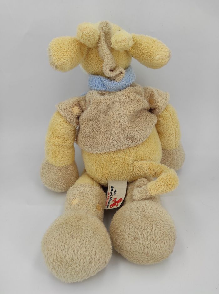 Doudou Girafe ou Vache Jaune Nicotoy 35 cm - photo numéro 2