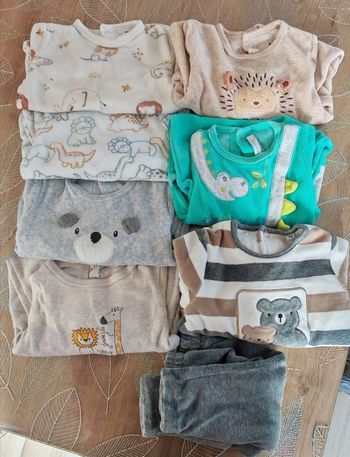 Lot pyjama 