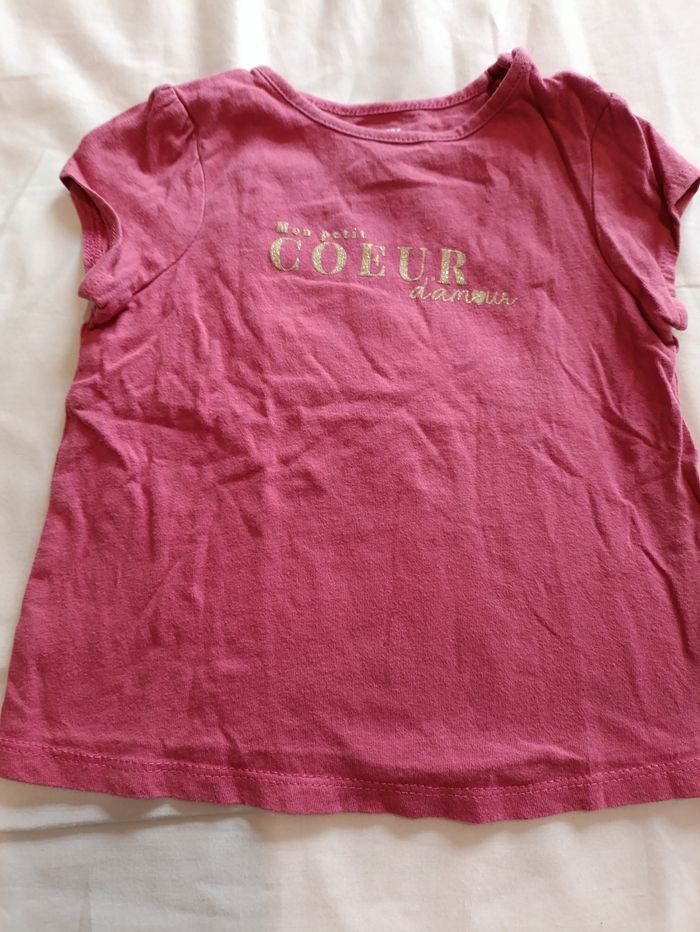 T-shirt manches courtes 9 mois - photo numéro 3