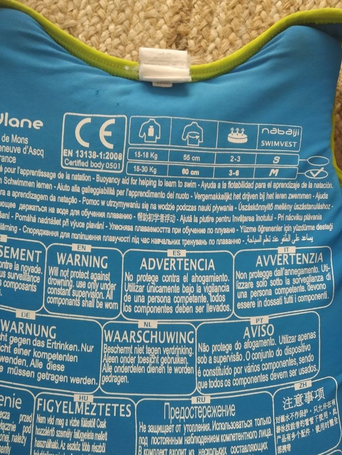 Gilet de piscine - photo numéro 3