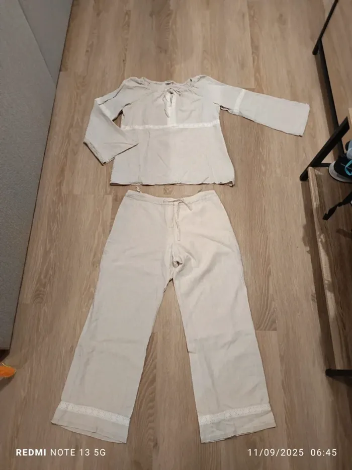 Magnifique ensemble beige c&A by Jessica taille 44