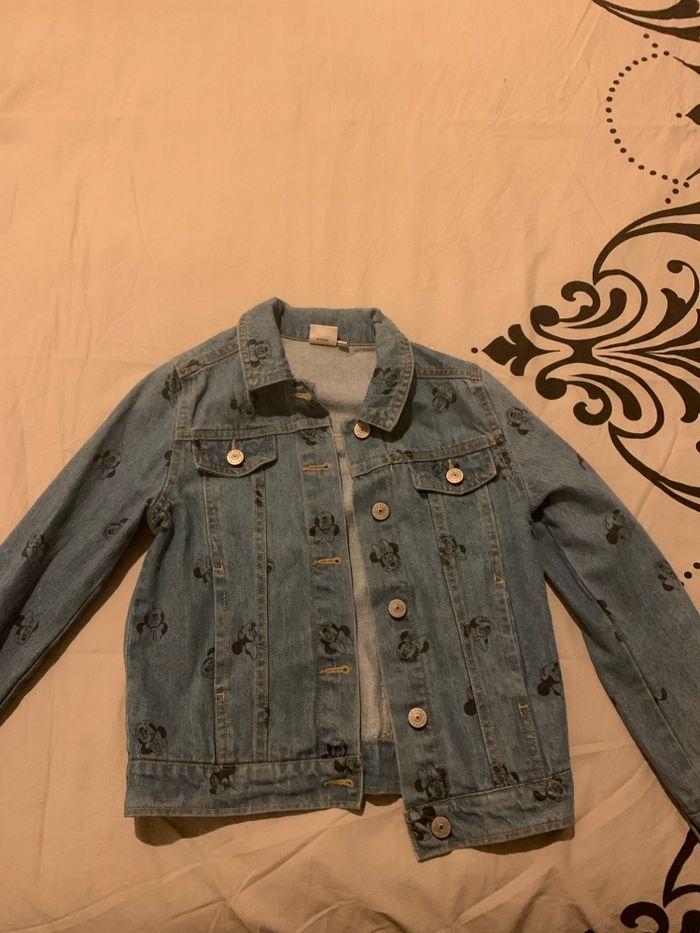 Veste fine en jeans DISNEY 8 ans