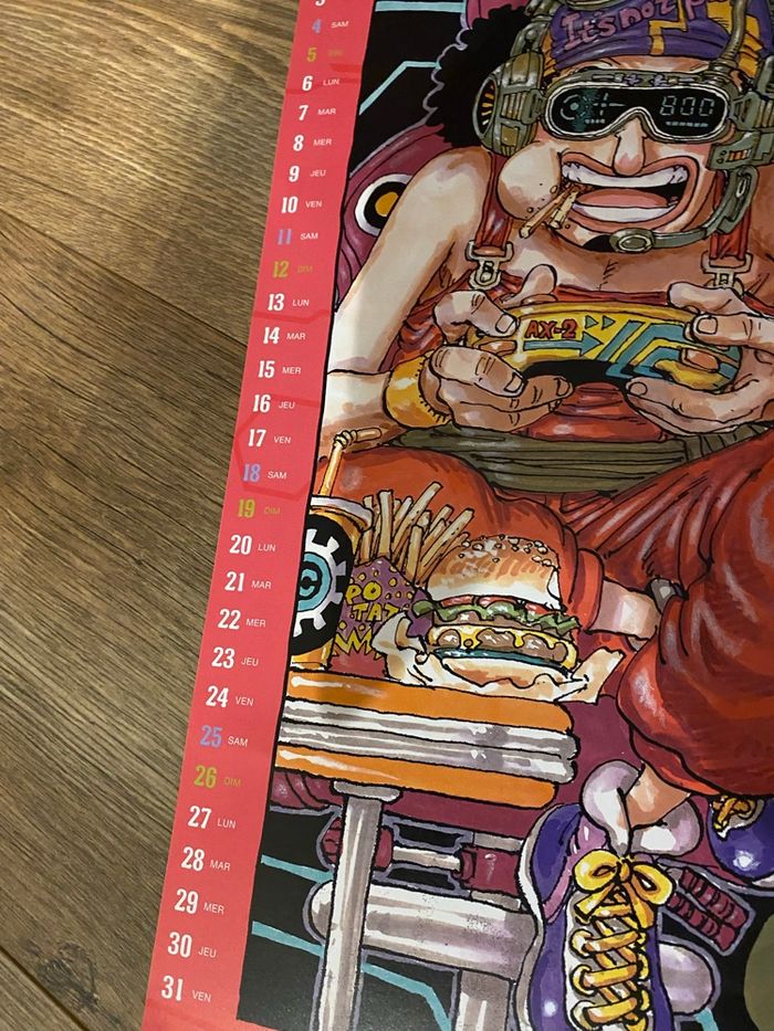 Calendrier 2023 One Pièce pour collectionneur - photo numéro 7