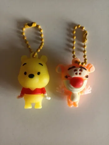 Lot 2 portes clé Winnie l'ourson