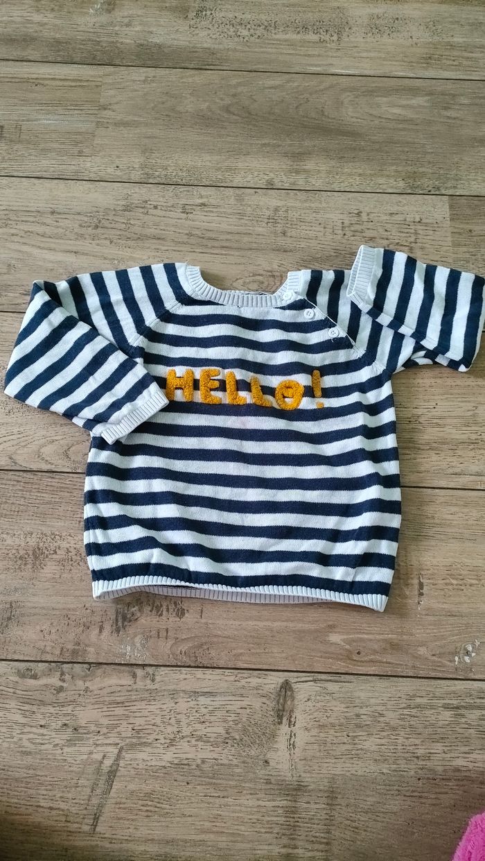 Pull 24 mois gemo hello