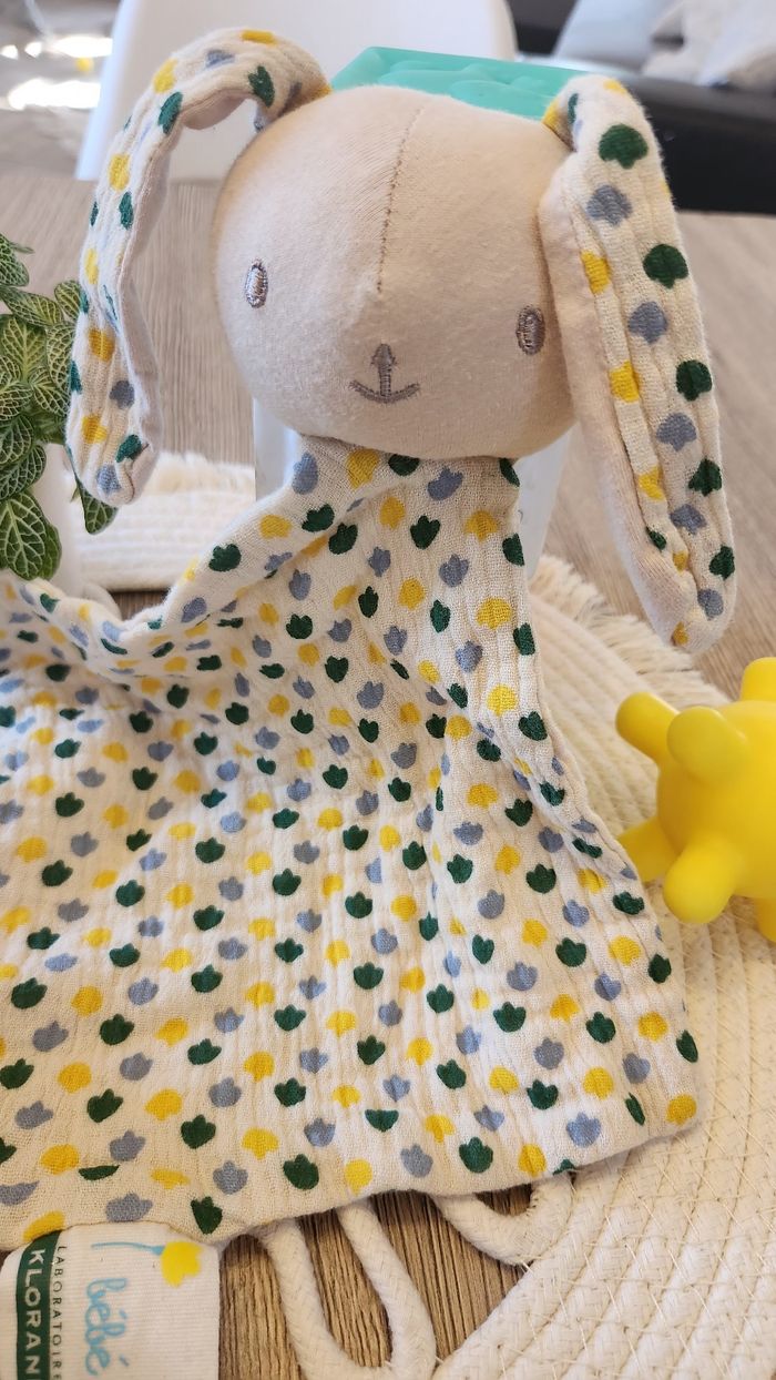 Doudou Lange Lapin Klorane - photo numéro 3