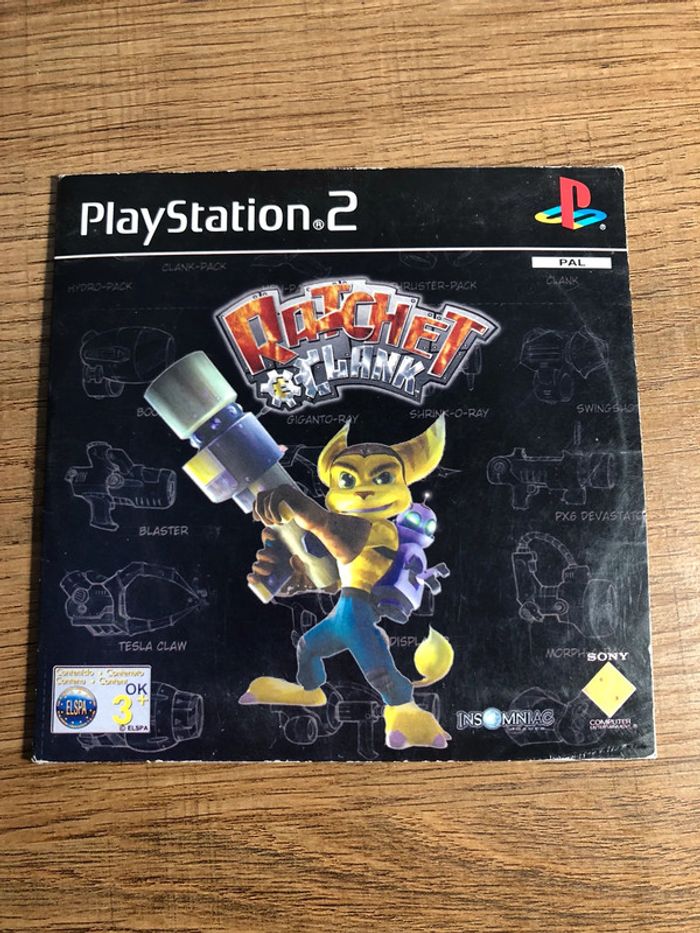 Sony PlayStation 2 PS2 , cd de demo PAL ratchet clank 2002