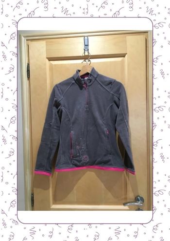 Pull polaire quechua taupe