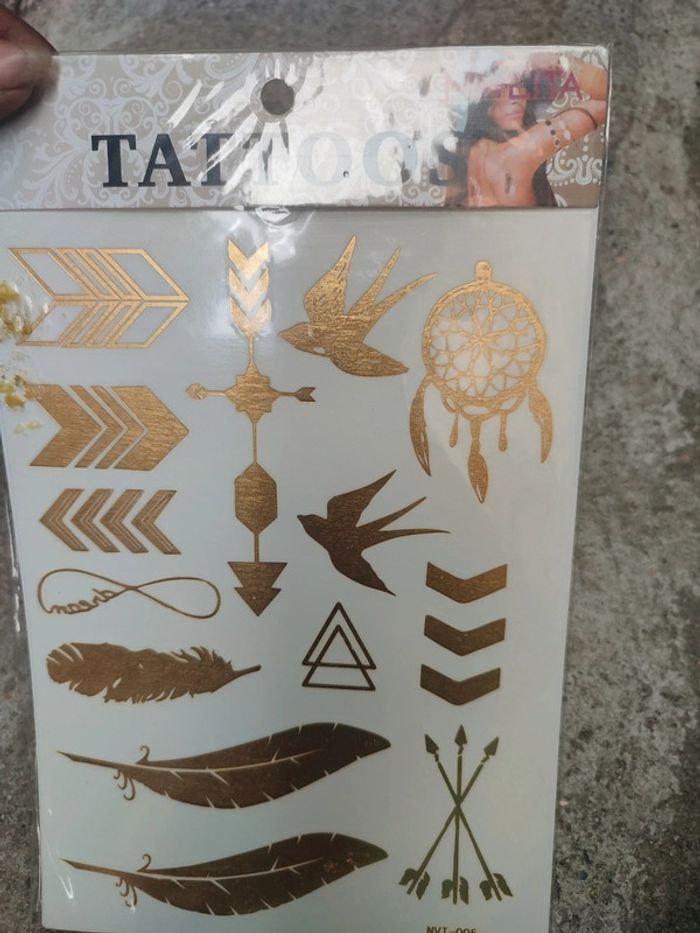 Tatouage plaquette temporaire - photo numéro 4