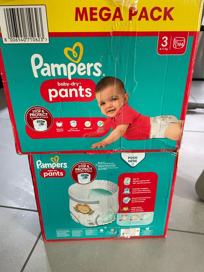 Pampers baby dry Pants taille 3 - photo numéro 2