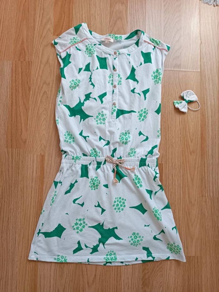 Ensemble Catimini robe et élastique