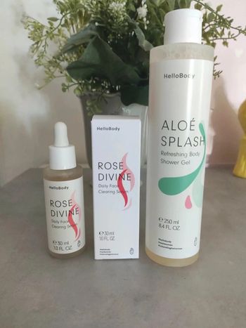 Hello Body Sérum visage & gel douche