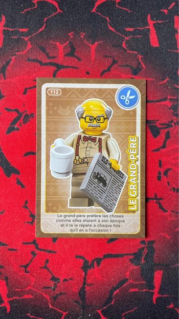 Carte Lego Créé ton Monde #112 - Le grand-père