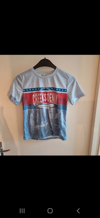 12 ans tee-shirt creeks
