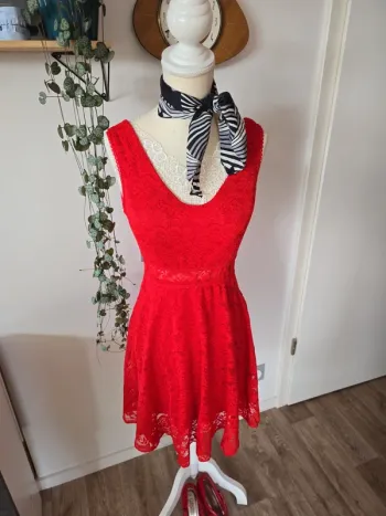 Robe en dentelle