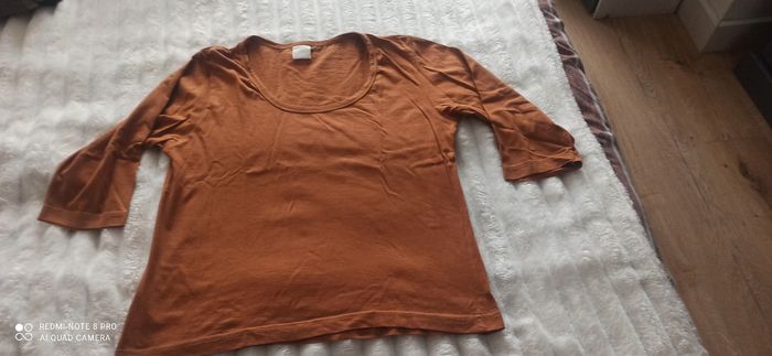 Pull marron clair t. 38