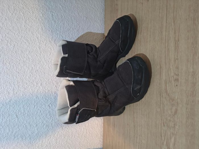 Bottes neige après-ski Quechua taille 32 noir - photo numéro 4
