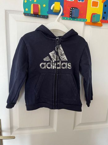 Veste Adidas bleue marine