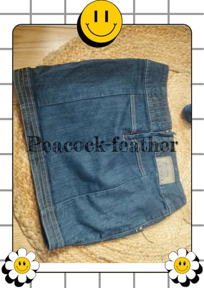 Jupe en jean stradivarius 40 - photo numéro 5