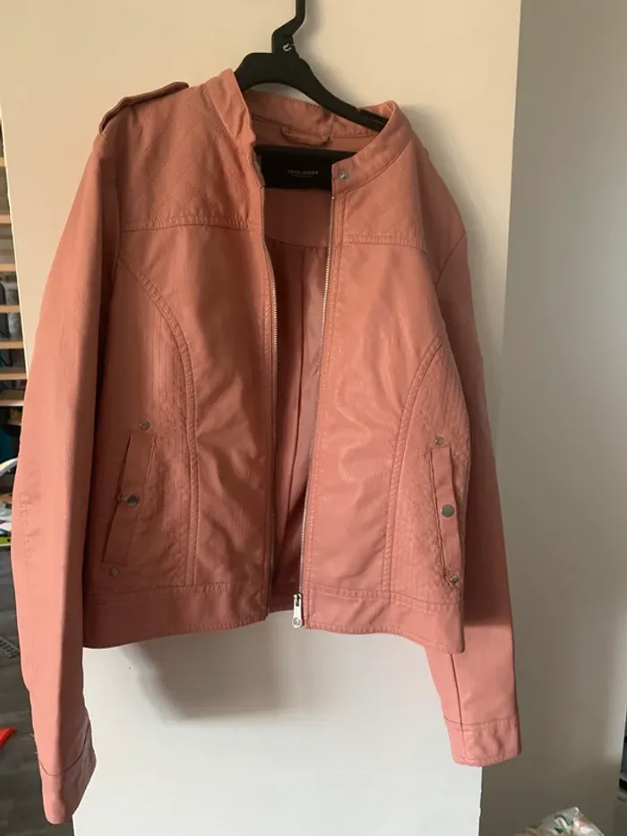 Veste Simili rose