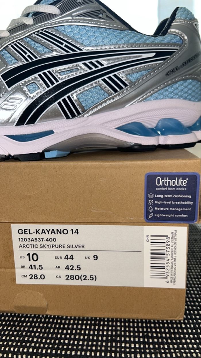 Asics Gel-Kayano 14 Arctic Blue - photo numéro 8