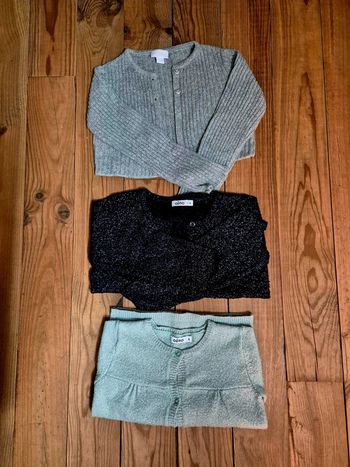 Lot de gilets 3 ans