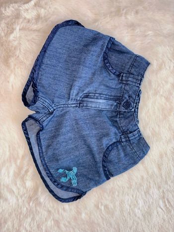 Short bleu 