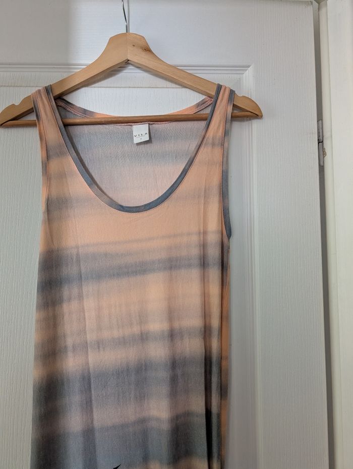 Robe longue d'été motif palmier - photo numéro 3