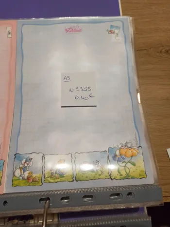 Feuille Diddl A5 355 0,40€