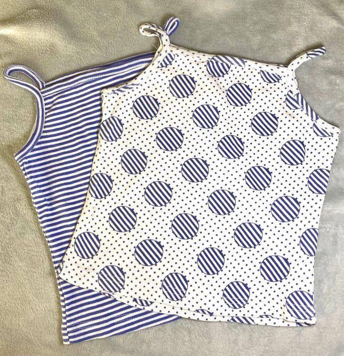 Lot 2 débardeurs 36 mois