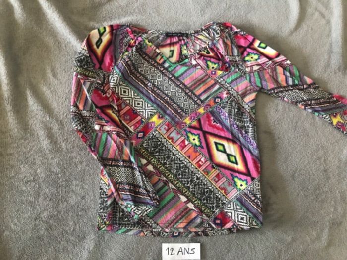 Chemise 12 ans neuve