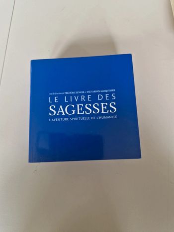 Le livre des sagesses 📚