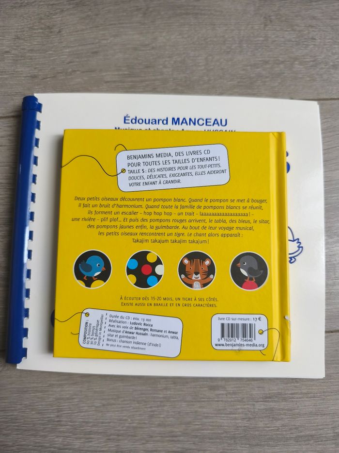 Livre / Audio / Braille : Pompons - photo numéro 2