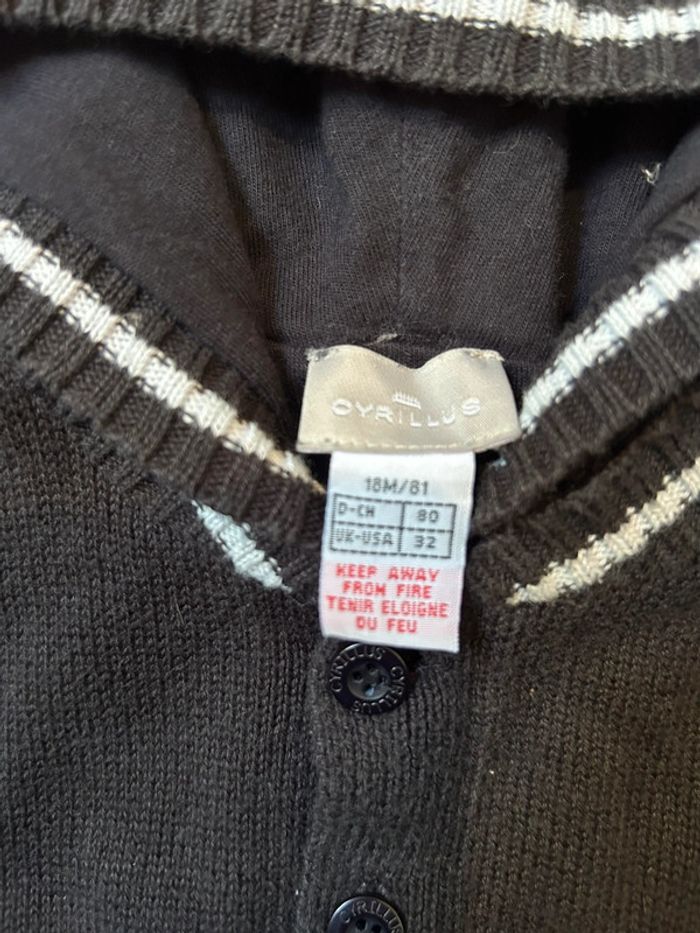 Gilet Cyrillus taille 18m - photo numéro 4