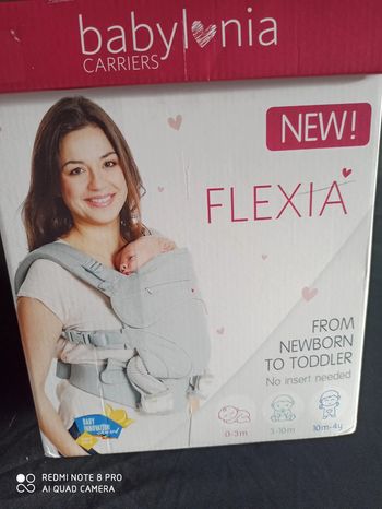 Porte bébé ergonomique babylonia flexia