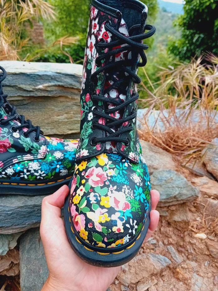 Dr. Martens Pascal Mash up fleuri 37 - photo numéro 6